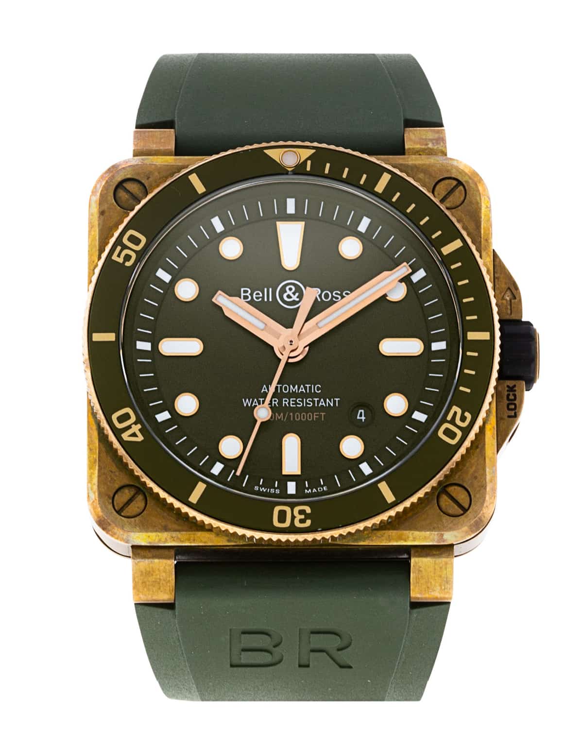 Bell and Ross BR03-92 BR0392-D-G-BR/SCA